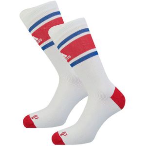 Men's adidas Alphaskin Ultralight Performance Socks in White red