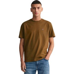 Gant Heren T-shirts - Bruin