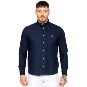Enzo | Heren Regular Fit Oxford Overhemd - Maat XL