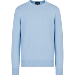 Armani Exchange Heren Sweatshirt met ronde hals (Blauw)