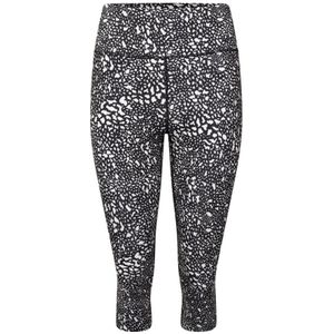 Dare 2B Dames/dames The Laura Whitmore Edit - Invloedrijke Gestippelde Gerecycleerde 3/4 Legging (Zwart/Wit) - Maat 38