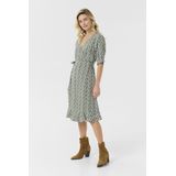 Cream - Jurk 'Tiah' - Lichtgroen - Jerseyjurken