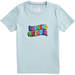 Weekend Offender Hallelujah grafisch kinder T-shirt (Blauw)