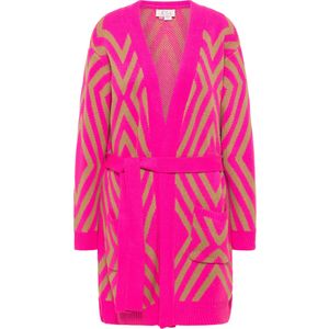 myMo - Blonda - Vest - Oversized - All-overpatroon