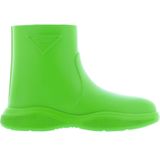 Prada - Groene Enkellaarzen - Dames - Aw 23 Stijlvol
