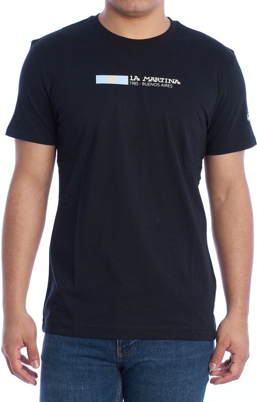 La Martina - YMR314-JS206 - T-shirt - Heren - Regular Fit - Korte Mouwen