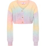 myMo - Biany - Cropped Vest - Zacht - V-hals - Kabelpatroon