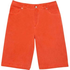 Lacoste Dames/Dames Bermuda Natural Geverfd Lange Shorts (Rood)