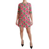 Dolce & Gabbana, Dames, Jurken, Veelkleurig, Maat: 3XS Zijde,