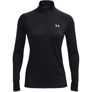 Under Armour Dames Tech Reflective Half Zip Top (Zwart)