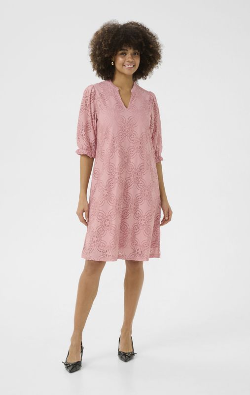 CULTURE - Olu SS - Damesjurk - Zwart