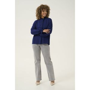 Overhemd met lang mouwen Straight fit Ocean Cavern dark blue