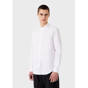 Herenhemd met lange mouwen van Emporio Armani in wit