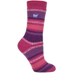 Heat Holders - Dames 2.3 Tog - Thermosokken - Fantasia Roze - 7x Warmer dan Katoenen Sokken