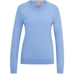 BOSS - Feganasi - Sweater - Blauw - Regular Fit