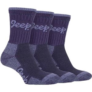 Jeep - Terrain - Wandelsokken - Lila - 3 Paar