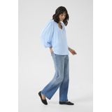 Kaffe - Blouse 'KAAnnika' - Lichtblauw - Wijde Blouse