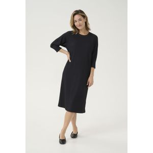 Jersey jurk Regular fit black