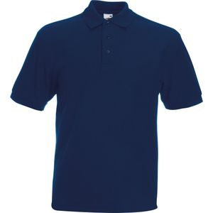 Fruit Of The Loom - Piqué Polo - Wit - 65% Polyester 35% Katoen