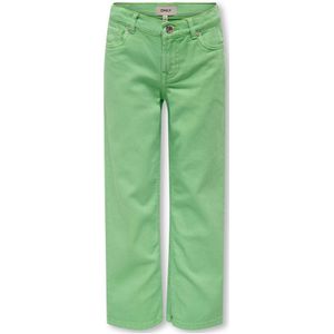 KIDS ONLY GIRL Wide Leg Broek KOGMEGAN Felgroen - Maat 7J / 122cm