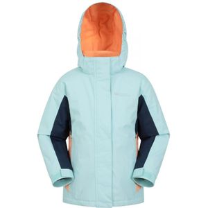 Mountain Warehouse Honing Ski-jas Voor Kinderen (Licht Teal) - Maat 2-3J / 92-98cm