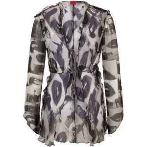 Hugo Dames/Dames Etheria Reguliere Blouse (Veelkleurig)