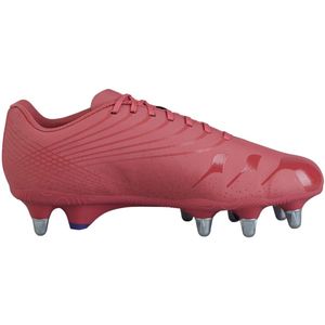 Canterbury Heren Stampede Team 2025 Soft Ground Rugby Laarzen (Paars/Oranje)