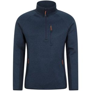 Mountain Warehouse Heren Treston Fleece Top (Marine) - Maat L