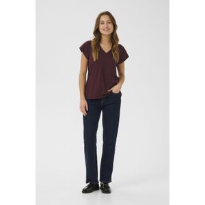 T-shirt CUbiana Regular fit bordo