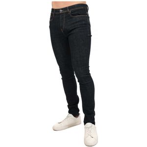Men's Diesel D-Amny Skinny Jeans In Black - Maat 31 Kort