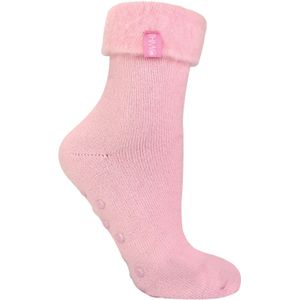 1 Pakket Dames Zachte Pluche Gevoerde Slippersokken