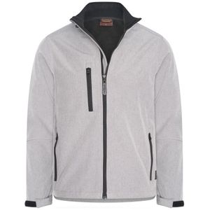 Cappuccino Italia Outdoorjas Softshell Zip Jacket Grijs Grijs - Maat M