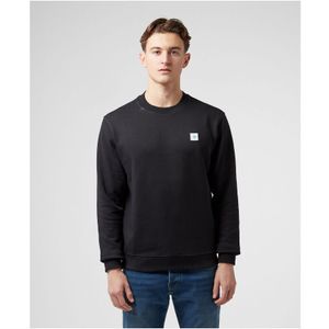 Men's Scotch & Soda Classic Essential Sweatshirt in Black
