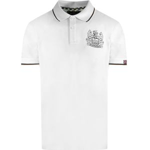 Aquascutum - Aldis Crest Logo - Poloshirt - Wit