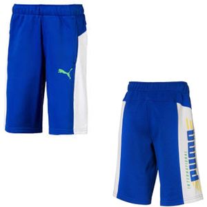 Puma - Alpha - Bermuda - Blauw - Jongens Sweat Shorts