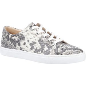 Hush Puppies Dames/dames Schoenen Tessa Python Print Leer (Grijs/Wit) - Maat 38