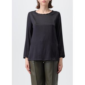 Zijde Blouse Lange Mouwen Relaxed Fit