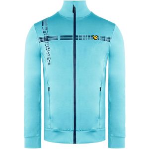 Lyle & Scott - Counter Stripe - Midlayer - Lichtblauw