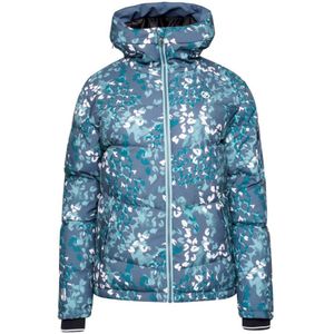 Dare 2B Dames/Dames Verdict Animal Print geÃ¯soleerde Hooded Ski Jacket (Canton Groen)