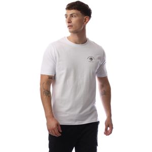 Heren-T-shirt Cruyff Domain in Wit