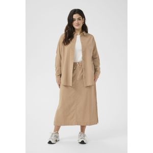 Overhemd met lang mouwen Regular fit Classic Sand