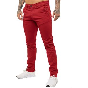Enzo - Heren Slim Fit Stretch Chino - Chino broeken