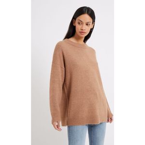 French Connection Dames Slouchy Trui Met Ronde Hals - Maat M
