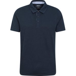Mountain Warehouse Heren Hasst II Biologisch Poloshirt (Marine)