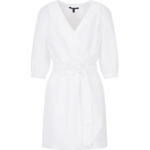 Armani Exchange Effen minijurk dames/dames (Wit)