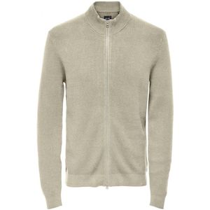 Phil Strik Cardigan - Zilveren Voering - Maat XS