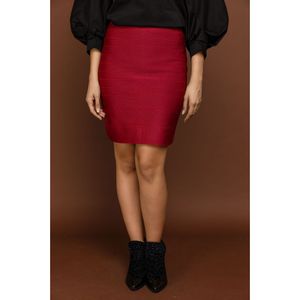 Rode rok van Si Fashion