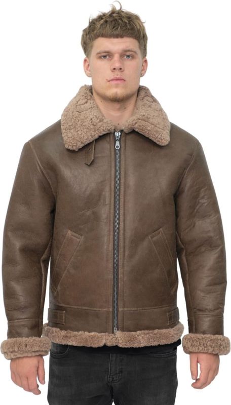 Houston - B3 WW2 - Pilotenjack - Bruin - Schapenvacht