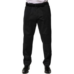 Op maat gemaakte broek met paneeldetails