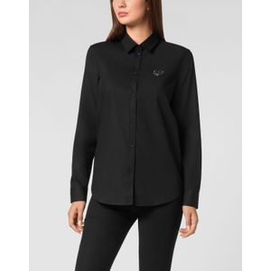 Plein - Iconic Poplin - Overhemd - Wit - Lange Mouwen